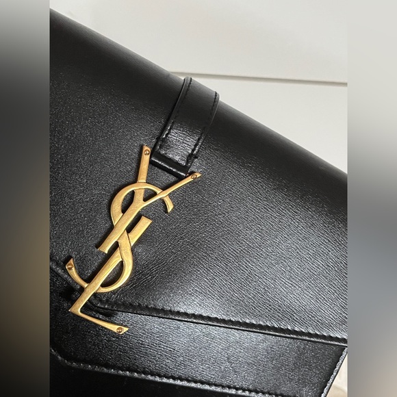 Authentic YSL Sulpice Double Flap Chain Bag - Picture 3 of 10